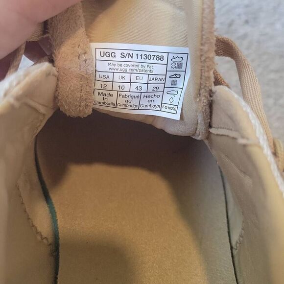 UGG WOMEN’S MARIN MEGA PLATFORM LACE-UP SUEDE SHOES SIZE 12 - Picture 5 of 7